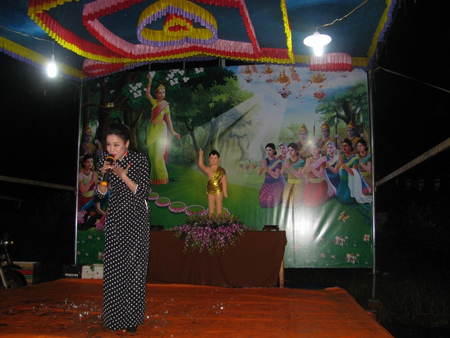 The great ceremony of the Buddha’s birthday at Dang Phap pagoda in Binh Phuoc province
