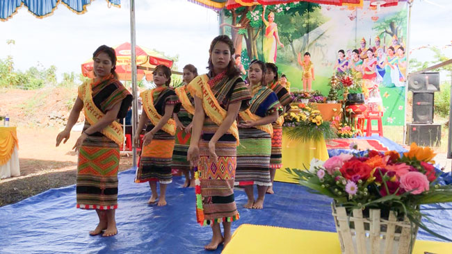 The great ceremony of the Buddha’s birthday at Dang Phap pagoda in Binh Phuoc province
