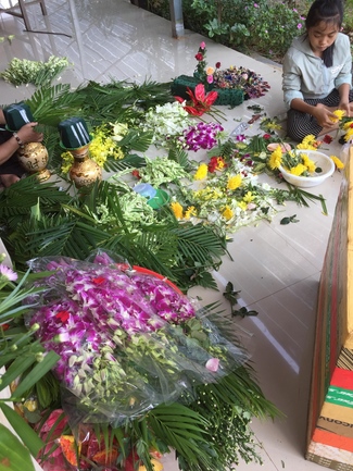 The great ceremony of the Buddha’s birthday at Dang Phap pagoda in Binh Phuoc province