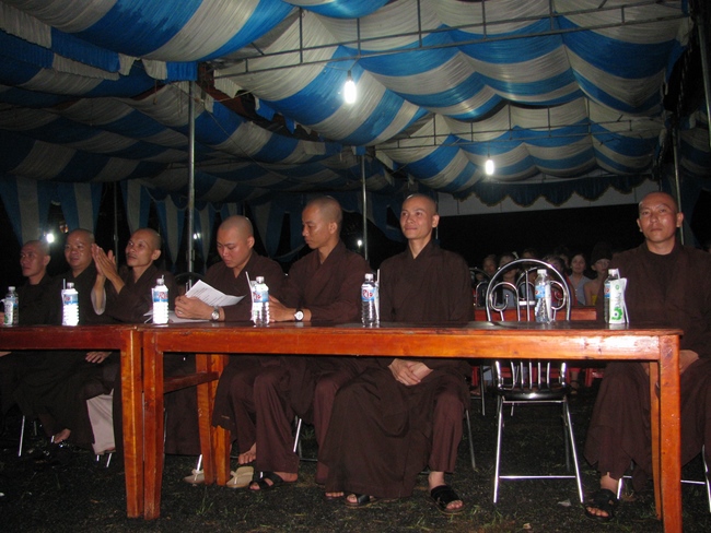 The great ceremony of the Buddha’s birthday at Dang Phap pagoda in Binh Phuoc province