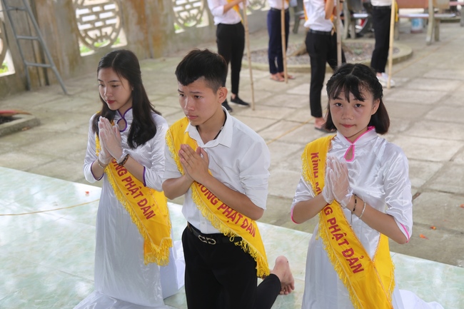 The Buddha’s birthday celebration at Dong Cao pagoda in Thanh Hoa province