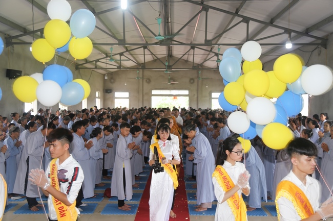 The Buddha’s birthday celebration at Dong Cao pagoda in Thanh Hoa province