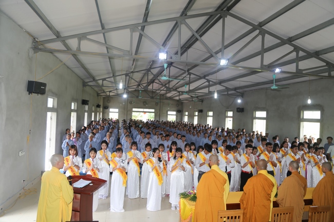 The Buddha’s birthday celebration at Dong Cao pagoda in Thanh Hoa province