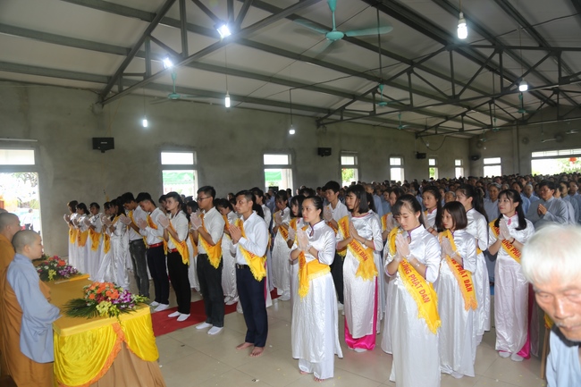 The Buddha’s birthday celebration at Dong Cao pagoda in Thanh Hoa province