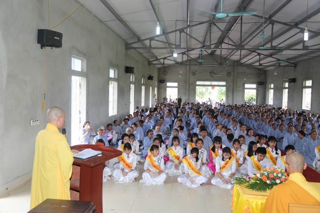 The Buddha’s birthday celebration at Dong Cao pagoda in Thanh Hoa province