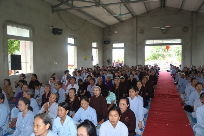The Buddha’s birthday celebration at Dong Cao pagoda in Thanh Hoa province