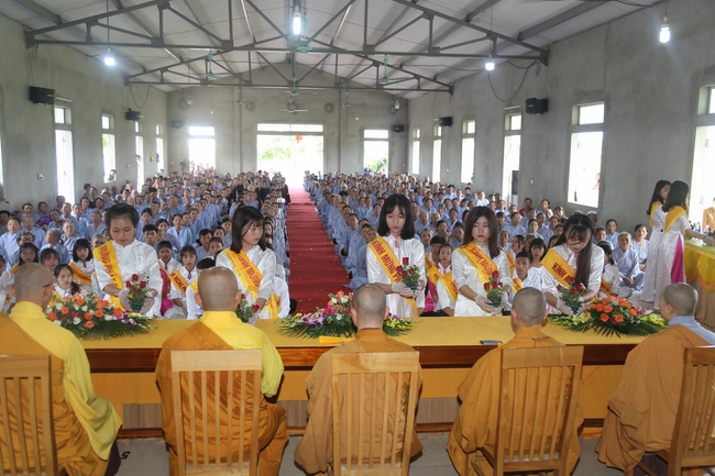 The Buddha’s birthday celebration at Dong Cao pagoda in Thanh Hoa province