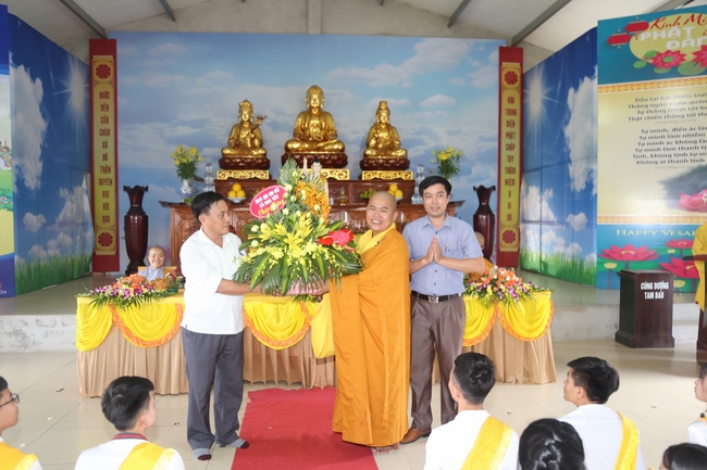 The Buddha’s birthday celebration at Dong Cao pagoda in Thanh Hoa province