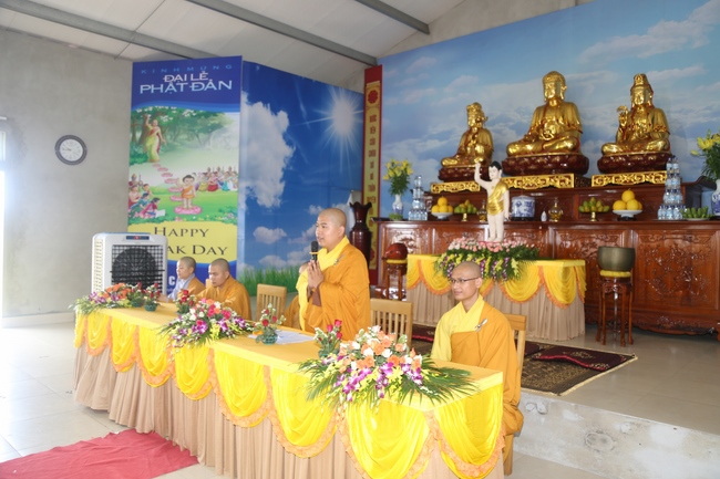 The Buddha’s birthday celebration at Dong Cao pagoda in Thanh Hoa province
