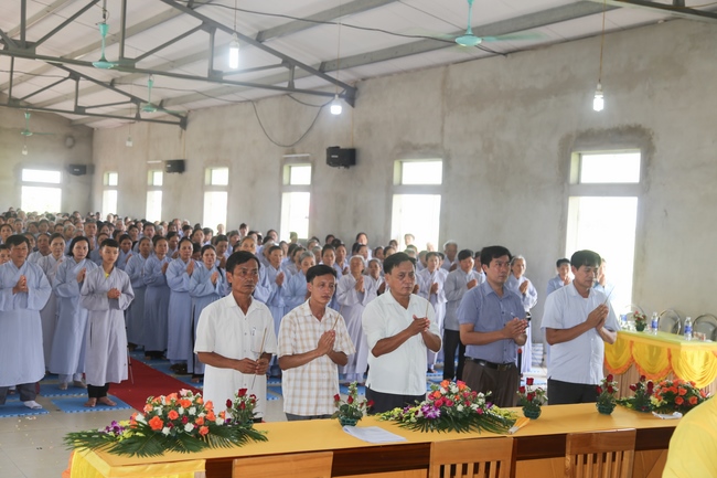 The Buddha’s birthday celebration at Dong Cao pagoda in Thanh Hoa province