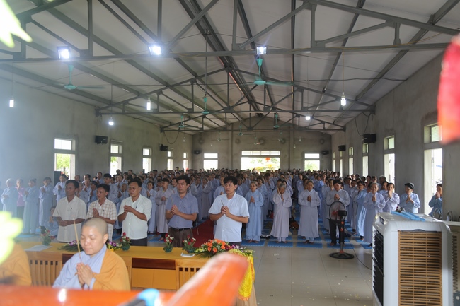 The Buddha’s birthday celebration at Dong Cao pagoda in Thanh Hoa province