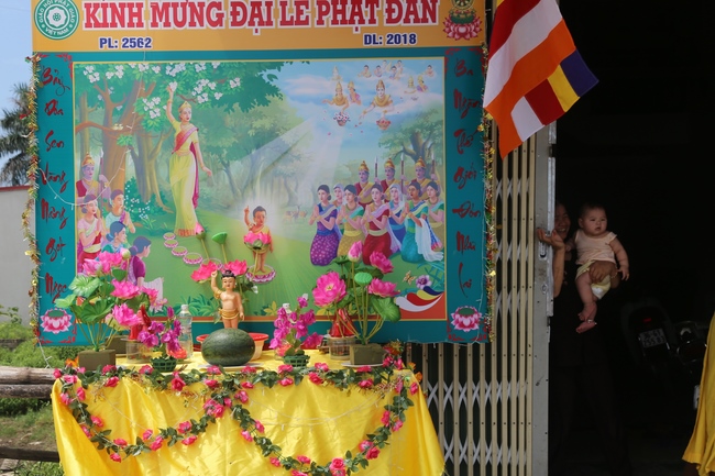 The Buddha’s birthday celebration at Dong Cao pagoda in Thanh Hoa province