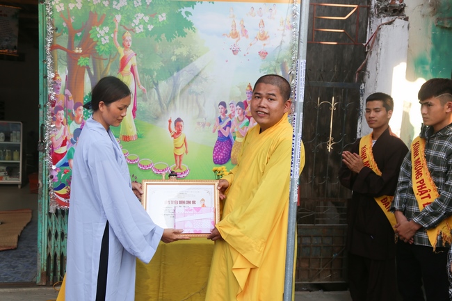 The Buddha’s birthday celebration at Dong Cao pagoda in Thanh Hoa province