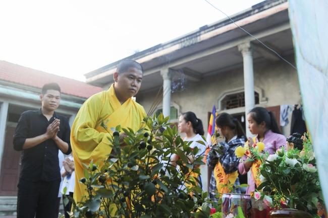 The Buddha’s birthday celebration at Dong Cao pagoda in Thanh Hoa province