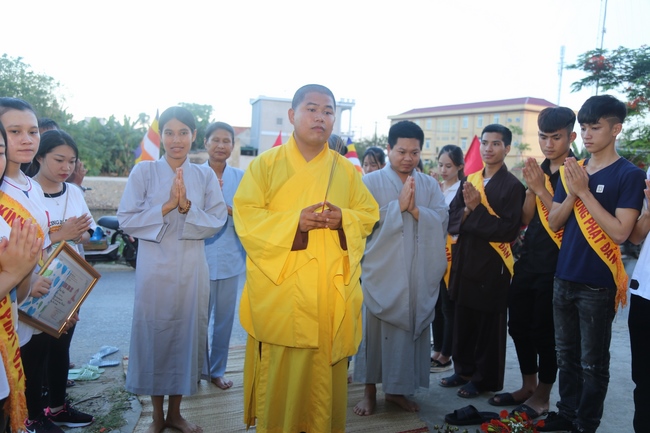 The Buddha’s birthday celebration at Dong Cao pagoda in Thanh Hoa province