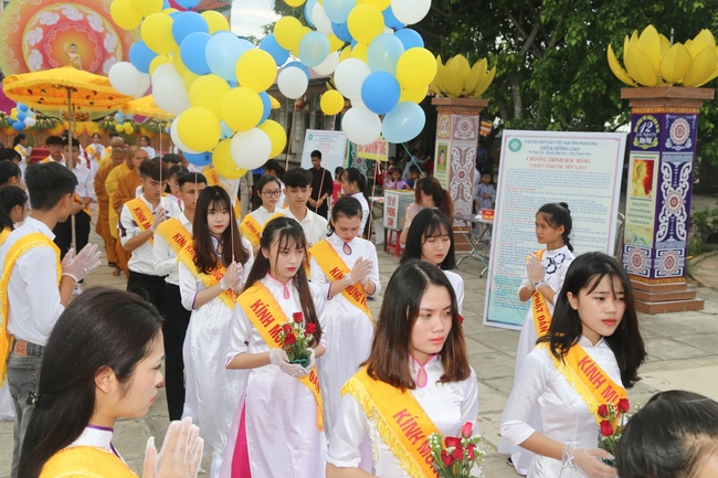 The Buddha’s birthday celebration at Dong Cao pagoda in Thanh Hoa province