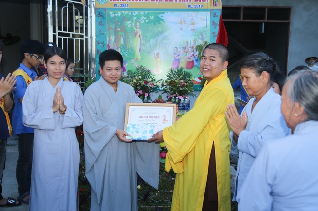 The Buddha’s birthday celebration at Dong Cao pagoda in Thanh Hoa province