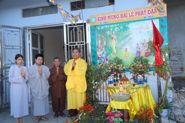 The Buddha’s birthday celebration at Dong Cao pagoda in Thanh Hoa province