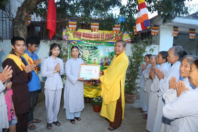 The Buddha’s birthday celebration at Dong Cao pagoda in Thanh Hoa province