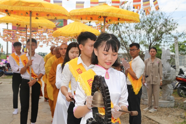 The Buddha’s birthday celebration at Dong Cao pagoda in Thanh Hoa province