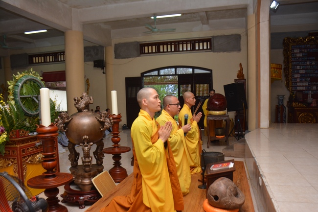 The great ceremony of the Buddha’s birthday at Tay Khanh pagoda in Thai Binh province