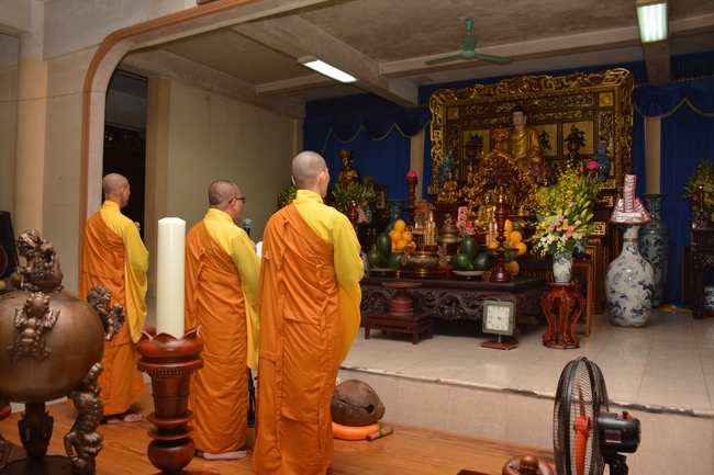 The great ceremony of the Buddha’s birthday at Tay Khanh pagoda in Thai Binh province
