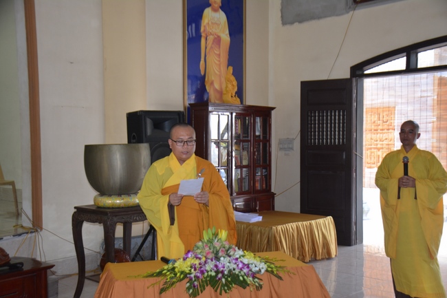 The great ceremony of the Buddha’s birthday at Tay Khanh pagoda in Thai Binh province