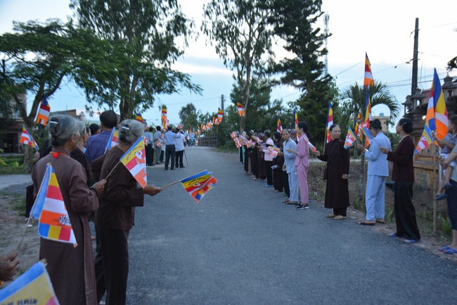 The great ceremony of the Buddha’s birthday at Tay Khanh pagoda in Thai Binh province