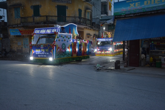 The great ceremony of the Buddha’s birthday at Tay Khanh pagoda in Thai Binh province