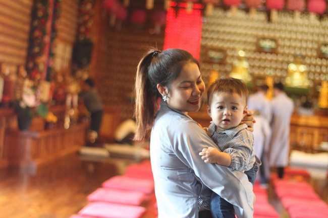 Lễ Tắm Phật tại chùa Cham Jeoun Uri - Hàn Quốc