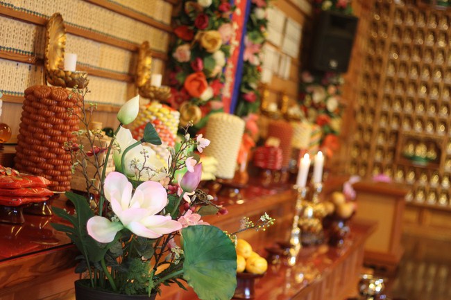 Lễ Tắm Phật tại chùa Cham Jeoun Uri - Hàn Quốc