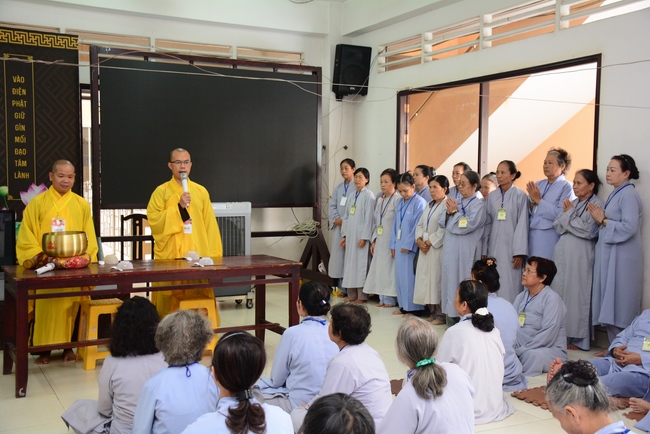 Khai khóa Khóa tu Phật thất lần 88