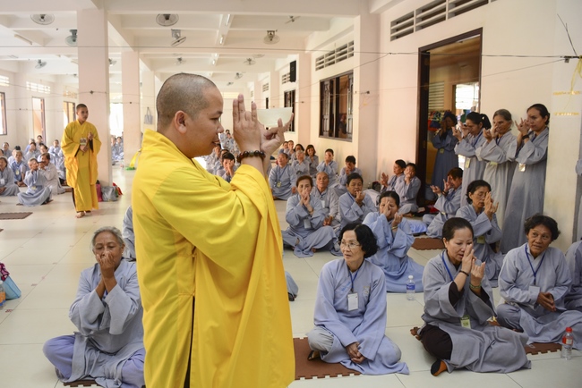 Khai khóa Khóa tu Phật thất lần 88