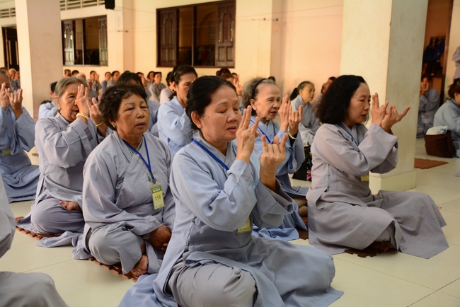 Khai khóa Khóa tu Phật thất lần 88