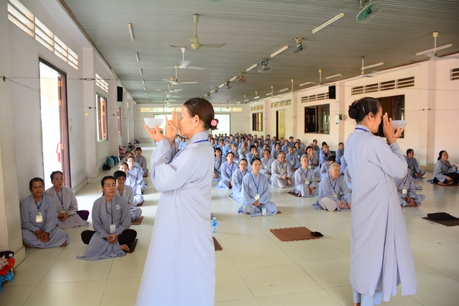 Khai khóa Khóa tu Phật thất lần 88