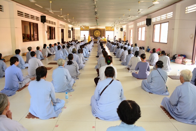 Khai khóa Khóa tu Phật thất lần 88