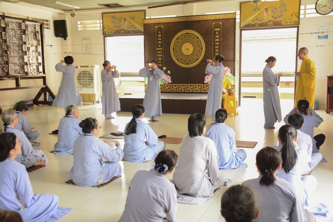 Khai khóa Khóa tu Phật thất lần 88