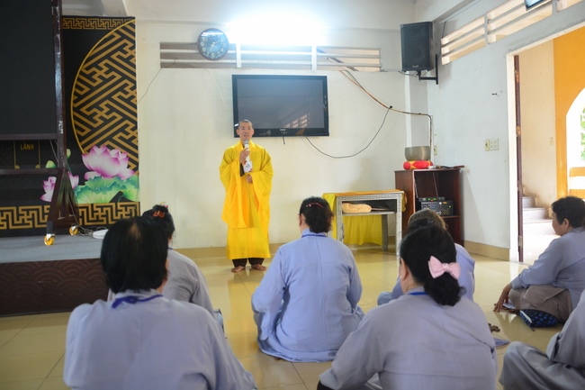 Khai khóa Khóa tu Phật thất lần 88