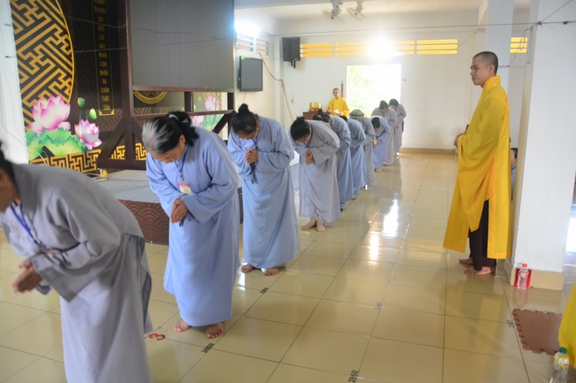 Khai khóa Khóa tu Phật thất lần 88