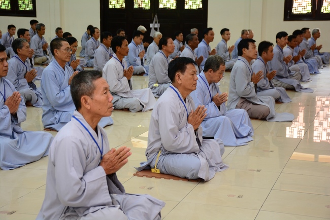 Khai khóa Khóa tu Phật thất lần 88