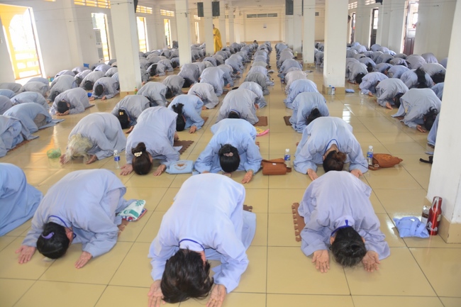 Khai khóa Khóa tu Phật thất lần 88