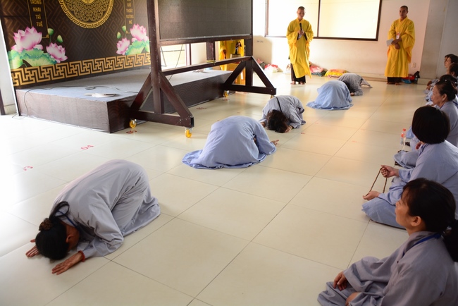 Khai khóa Khóa tu Phật thất lần 88