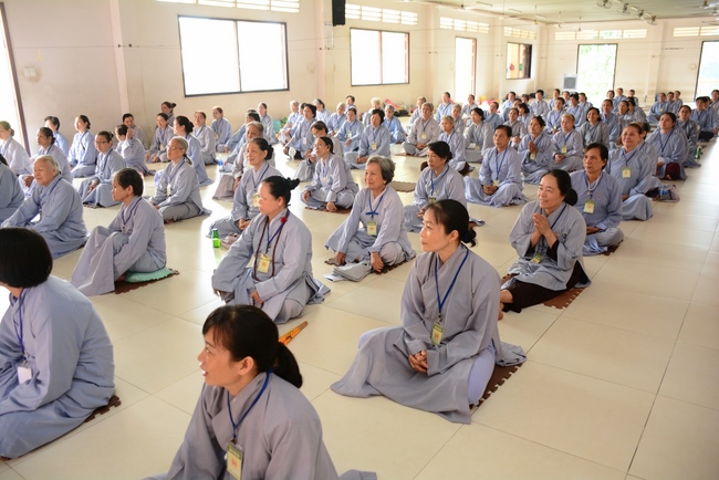 Khai khóa Khóa tu Phật thất lần 88