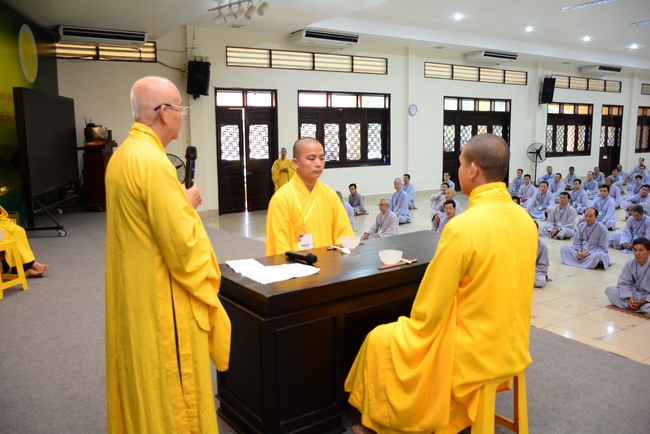 Khai khóa Khóa tu Phật thất lần 88