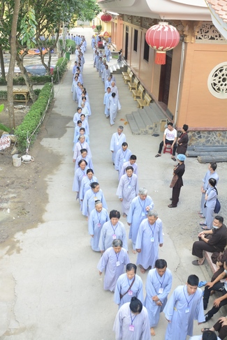 Khai khóa Khóa tu Phật thất lần 88