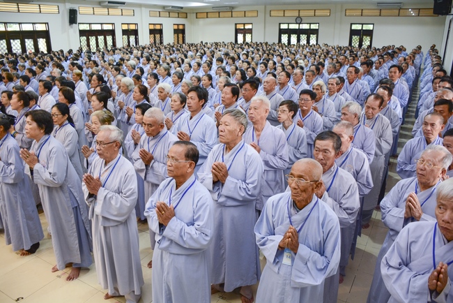 Khai khóa Khóa tu Phật thất lần 88