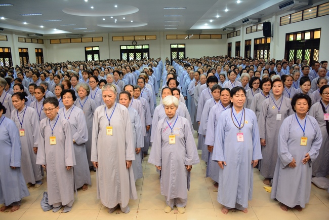 Khai khóa Khóa tu Phật thất lần 88