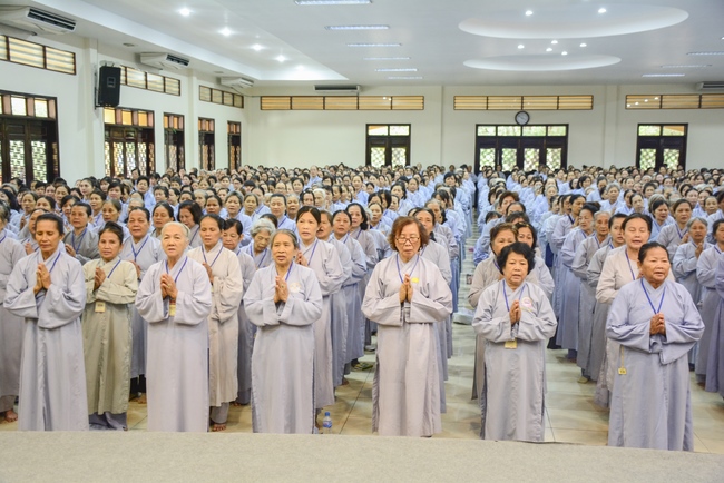 Khai khóa Khóa tu Phật thất lần 88