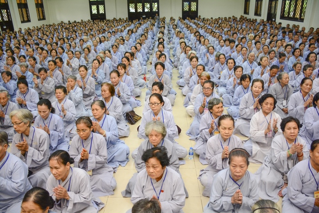 Khai khóa Khóa tu Phật thất lần 88