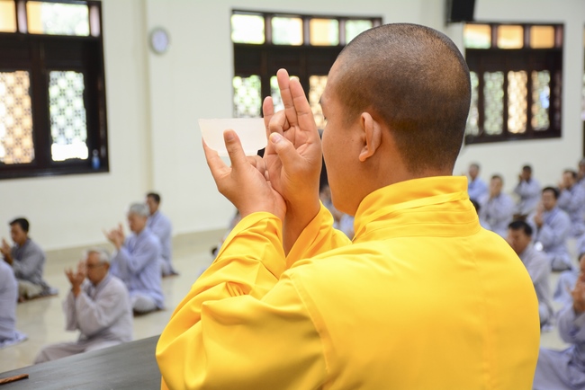 Khai khóa Khóa tu Phật thất lần 88